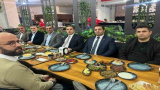 Altıntaş Kaymakamı Çelike veda yemeği