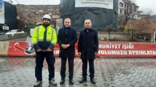 Ankara Kalesinde restorasyon çalışmaları devam ediyor