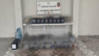 Ankarada jandarmadan yılbaşı öncesi sahte alkol operasyonu