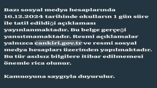 Asılsız haberler öğrencileri yanılttı: Valilikten cevap gecikmedi