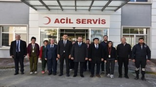 Aydın İl Sağlık Müdürü Şenkul Karpuzludaki sağlık hizmetlerini yerinde inceledi