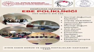 Aydın Kadın Doğum ve Çocuk Hastanesinde Ebe Polikliniği hizmete girdi