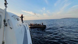Aydında 1 ayda 267 düzensiz göçmen kurtarıldı