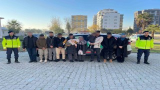 Aydında 10 düzensiz göçmen, bir organizatör yakalandı