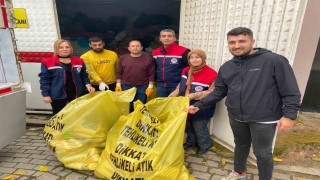 Aydında 11 bin kilogram zirai katı atık toplandı