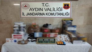 Aydında 11 kilo bandrolsüz tütün ele geçirildi
