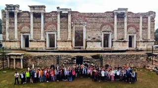 Aydında ilkokul öğrencileri, Sosyal Bilgiler dersini tarihle buluşturdu