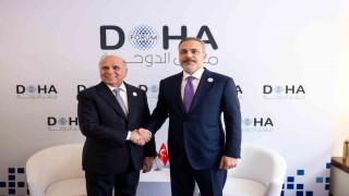 Bakan Fidan, Irak Dışişleri Bakanı Fuad Hüseyin ile görüştü