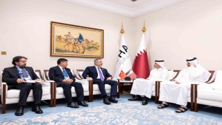 Bakan Fidan, Katar Başbakanı Al-Thani ile görüştü