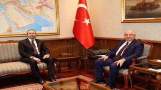 Bakan Güler, ABD Dışişleri Bakanlığı Siyasi İşler Müsteşar Vekili Bassı kabul etti