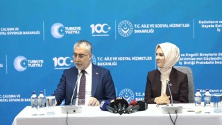 Bakan Işıkhan: “İşverenlerimizin engelli çalıştırma yükümlülüğünü otomatik tespit edecek ‘Çalışan Bildirim Sistemini hayata geçiriyoruz”