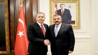 Bakan Yerlikaya, Irak İçişleri Bakanı Şemmeri ile bir araya geldi