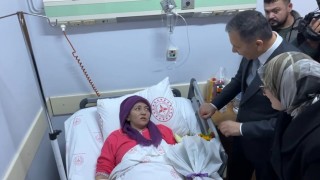 Bakanlar, Balıkesirdeki patlamada yaralananları ziyaret etti