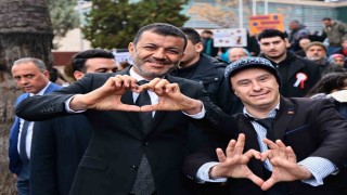 Balonlar ‘Engelsiz bir dünya için gökyüzüne bırakıldı
