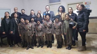 Bandırmada tarih bilinci, minik öğrencilerden anlamlı ziyaretler