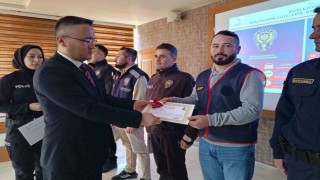 Başarılı emniyet ve jandarma personeli ödüllendirildi