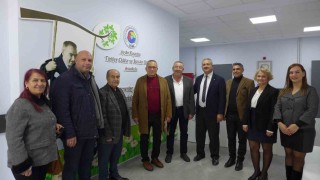 Başkan Akdoğan ve Milli Eğitim Müdürü Ataman, TOBB Anaokulunu inceledi