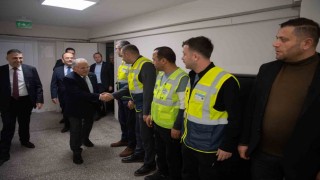 Başkan Büyükkılıçtan teknik ekip ile sabah çorbası