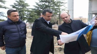 Başkan Doğan, projeleri yerinde inceledi