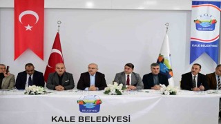 Başkan Er, Kalede temaslarda bulundu