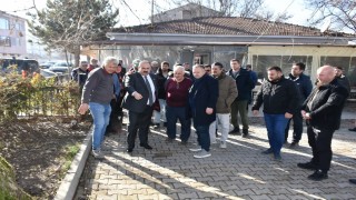 Başkan Hamamcı mahalle sakinleriyle bir araya geldi