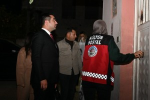 Başkan Mustafa Mert Olcar'dan Çat Kapı Ziyaretler