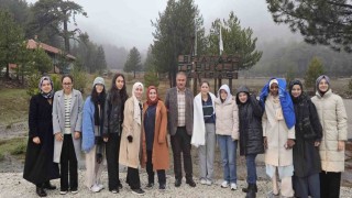 Başkan Pütün, üniversite öğrencilerini Beyağaçta ağırladı