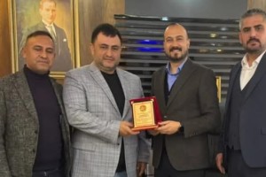 Başkan Uyutmaz'a Teşekkür Ziyareti