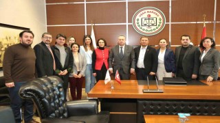 Başkan Yalımdan Uşak Baro Başkanına ziyaret
