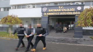 Batmanda 95 ton ham petrol çalarak başkasına satan 3 zanlı tutuklandı