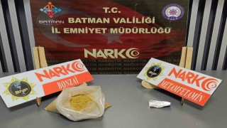 Batmanda üzerinde uyuşturucu madde bulunan şahıs tutuklandı
