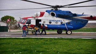 BAÜN hastanesi heliport alanı hizmete girdi
