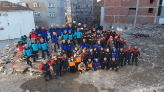 Bayburt AFAD Tokattaki tatbikatta yer aldı