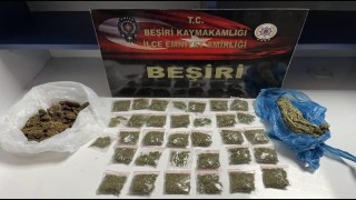 Beşiride bir evde uyuşturucu madde ele geçirildi