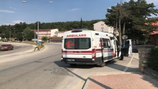 Bilecikte devrilen motosiklet sürücüsü yaralandı