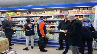 Bilecikte zincir marketlere yılbaşı denetimi