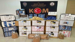 Bingölde 197 bin makaron ele geçirildi
