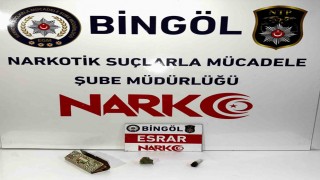 Bingölde uyuşturucu operasyonu