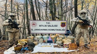 Bitliste çok sayıda yaşam malzemesi ele geçirildi