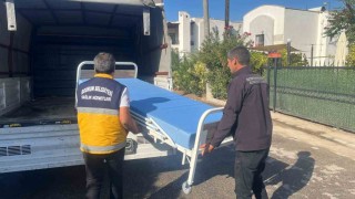 Bodrum Belediyesinden medikal malzeme desteği