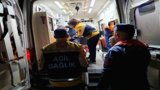 Bozcaadada rahatsızlanan vatandaş Sahil Güvenlik ekiplerince tahliye edildi