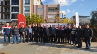 Buharkentte üreticilere bin 300 kestane fidanı dağıtıldı