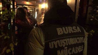 Bursa polisinden gece mekanlarına şok baskın