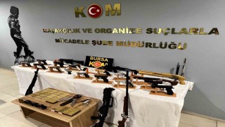 Bursada yasa dışı silah imalatı operasyonu: 2 tutuklu