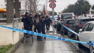 Büyükçekmecede apartman otoparkında bir kişi vurulmuş halde bulundu