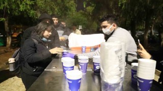 Büyükşehirden final haftasında öğrencilere sıcak çorba ikramı