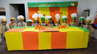 C Vitamini Şenliğinde minikler eğlenceli anlar yaşadı
