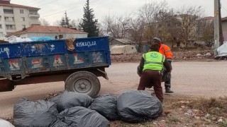 Cadde ve sokaklar temizleniyor