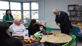 Çalı Kadın ve Çocuk Akademisine Başkan Şadi Özdemirden ziyaret