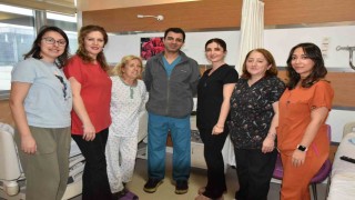 Çanakkalede 68 yaşındaki kadına omur ilikte kitle ameliyatı